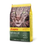 Сухой корм Josera Adult NatureCat для молодых кошек от 6 месяцев, с бататом, рисом и травами, 10 кг