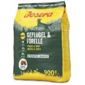 Сухий корм Josera Adult Geflugel & Forelle для дорослих і активних собак, з м'ясом птиці і форелі, 900 г