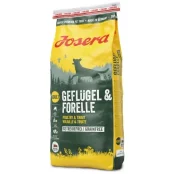 Сухий корм Josera Adult Geflugel & Forelle для дорослих і активних собак, з м'ясом птиці і форелі, 15 кг