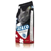 Сухой корм Adragna Cat & Co, для котов всех возрастов с курицей и индейкой, 20 кг