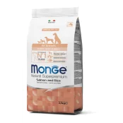 Сухий корм MONGE DOG All breeds Puppy & Junior лосось з рисом, 800 г