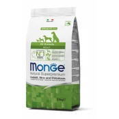 Сухий корм MONGE DOG All breeds Adult кролик з рисом, 2.5 кг