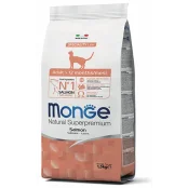Сухий корм MONGE CAT Adult з лососем, 400 г