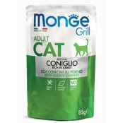 Вологий корм MONGE CAT GRILL Adult кролик, 85 г
