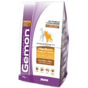 Сухий корм GEMON DOG Medium Puppy & Junior курка з рисом 15 кг