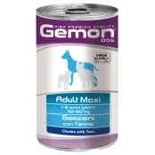 Вологий корм GEMON DOG WET Maxi Adult шматочки з тунцем 1,25 кг