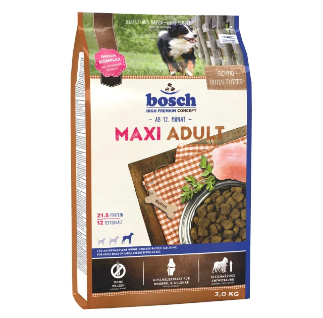 Сухий корм Bosch HPC Maxi Adult, для собак, 3 кг