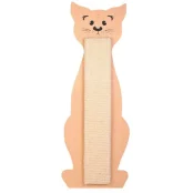 Дряпки Trixie в формі кота, для котів, 21х56 см, бежева