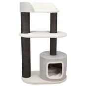 Игровой комплекс Trixie Cara XXL для кошек, 48х78х128 см, серый