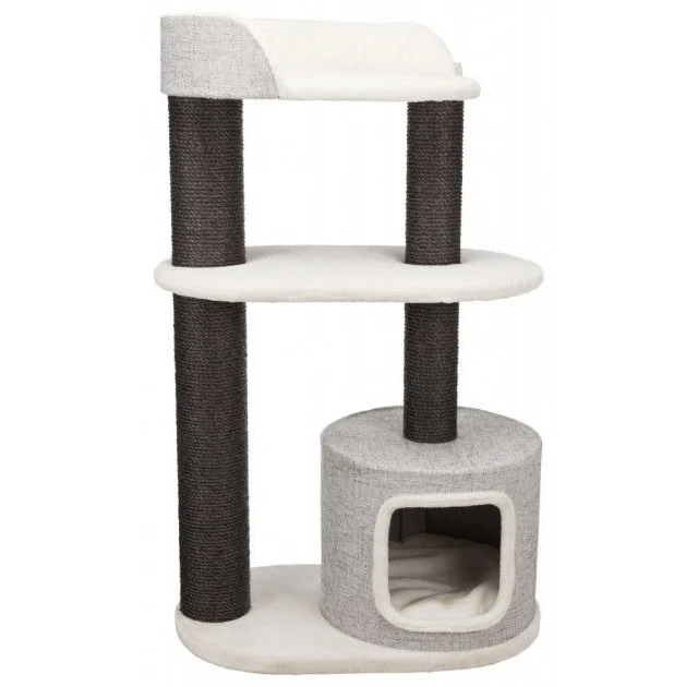 Игровой комплекс Trixie Cara XXL для кошек, 48х78х128 см, серый