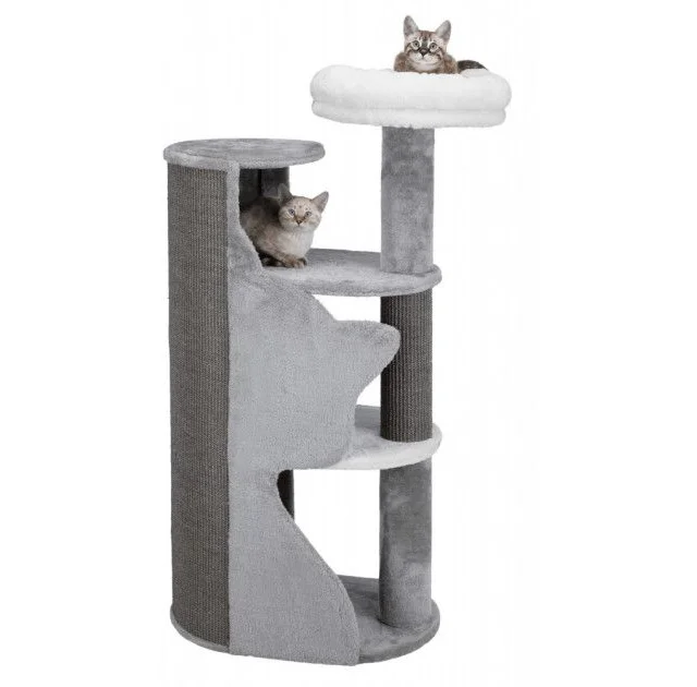 Игровой комплекс Trixie Adele для кошек, 38х56х120 см, серый