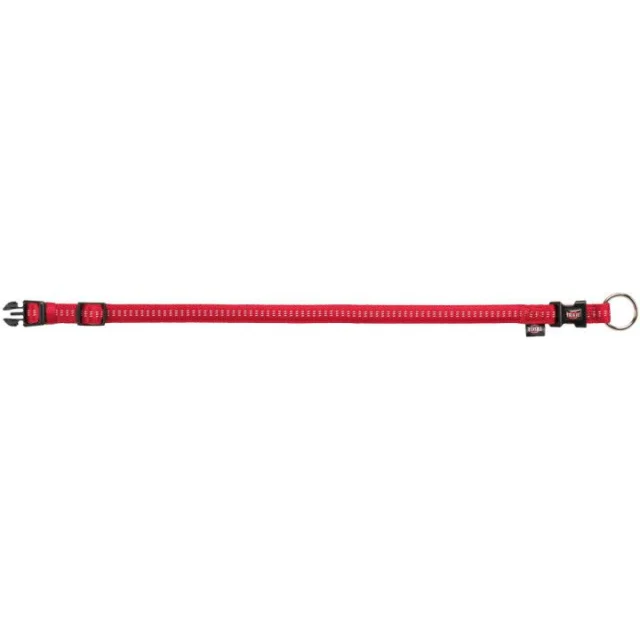 Нашийник Trixie Softline Elegance S-М двошаровий, 30-45 см х 15 мм, червоно-бежевий
