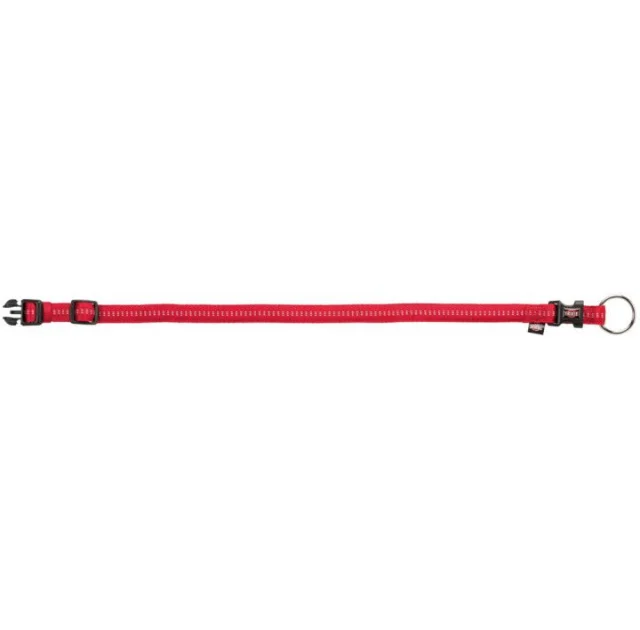 Ошейник Trixie Softline Elegance М-L двухслойный, 35-55 см х 20 мм, красно-бежевый