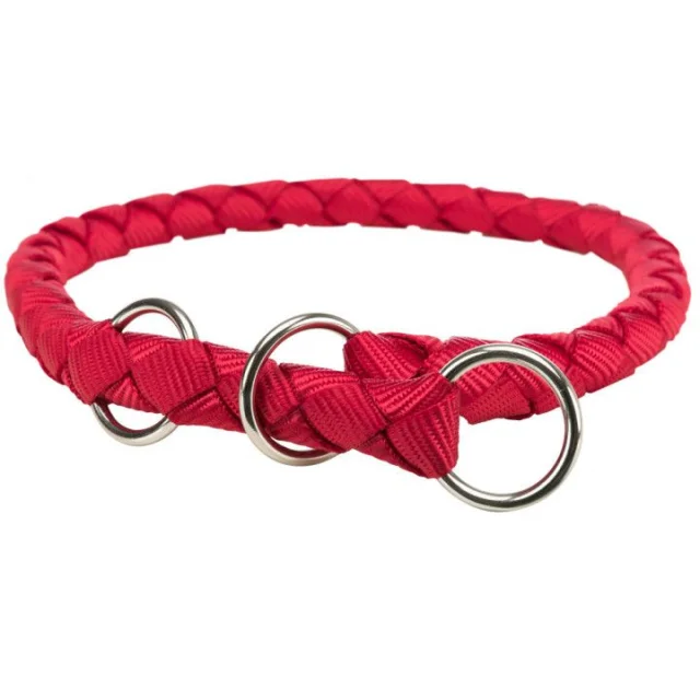 Ошейник Trixie Cavo Stop the Pull L-XL 52-60 см х 18 мм, красный