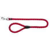 Поводок Trixie Cavo Lead для собак, плетёный, круглый, размер L-XL, 1 м/18 мм, красный