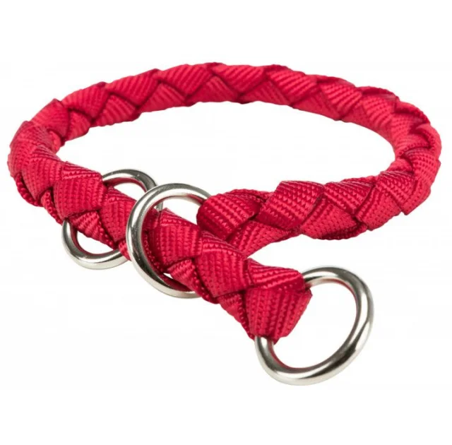 Ошейник Trixie Cavo Stop the Pull S 30-36 см х 12 мм, красный