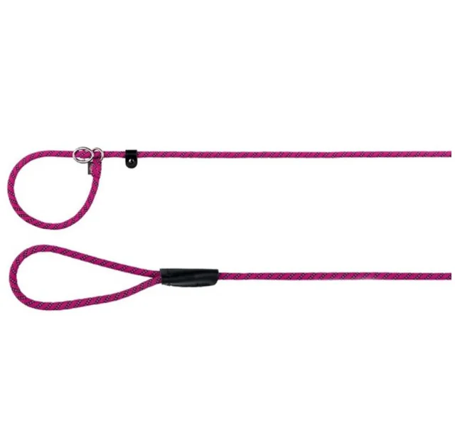 Поводок-удавка Trixie Sporty Rope нейлон, 1.7 м х 8 мм, фуксия