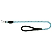 Поводок Trixie Sporty Rope для собак, нейлон, 1 м х 13 мм, голубой