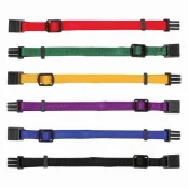 Набор ошейников №1 Trixie Junior Set для щенков, размер M-L, 10 мм, 22-35 см, 6 шт