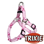 Шлея Trixie Rose Heart для собак, нейлон, 50-65 см х 20 мм, розово-красный
