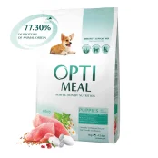 Сухой корм Optimeal для щенков всех пород, с индейкой, 4 кг