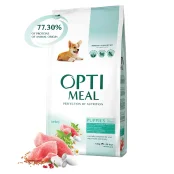 Сухий корм Optimeal для цуценят всіх порід, з індичкою, 12 кг