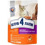 Сухий корм Клуб 4 Лапи Urinary Health Premium підтримка сечовидільної системи для дорослих кішок, 900 г