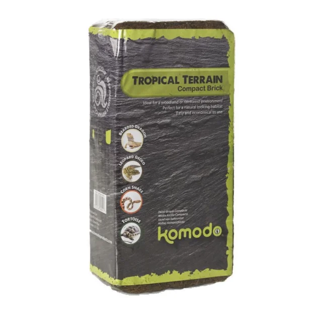 Подложка из кокосового волокна Komodo Tropical Terrain Brick, 8 л