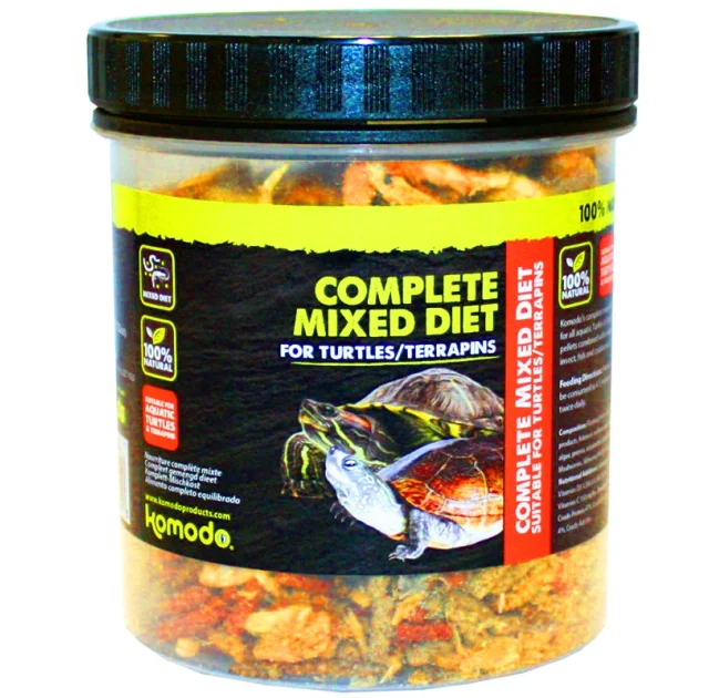Корм для водных черепах Komodo Complete Diet for Turtles, 100 г