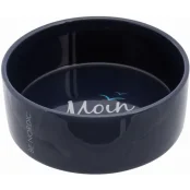 Миска Trixie Be Nordic для собак і кішок, кераміка, темно-синя, 0,8 л / 16 см