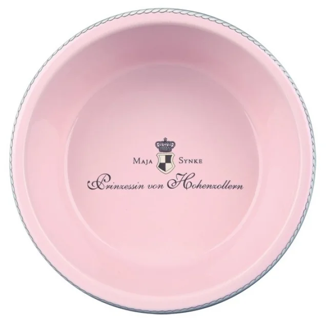 Миска Trixie Dog Princess для собак, кераміка, рожева, 0,18 л / 12 см