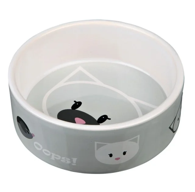 Миска Trixie Mimi для кошек, керамика, 0.3 л/12 см