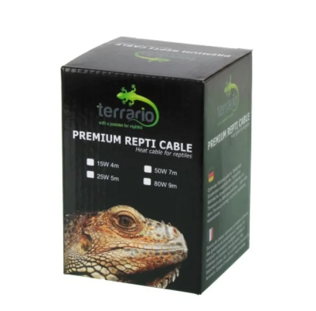 Нагревательный кабель TERRARIO Premium Repti Cable 25 Вт, 5 м