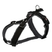 Шлея Trixie Premium Trekking Harness для собак, 53-64 см, 20 мм, размер M, черный-графит