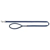 Повідець Trixie Premium Lead для собак, розмір M-L, 1 м/20 мм, індиго