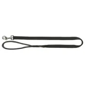 Поводок Trixie Premium Lead для собак, размер L-XL, 1 м/25 мм, чёрный