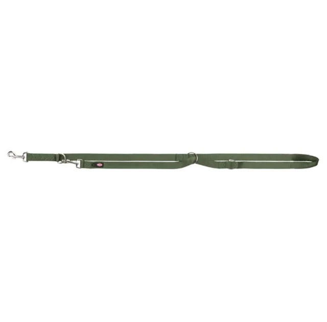 Повідець-перестібка Trixie Premium Adjustable Lead двошаровий для собак, розмір XS-S, 2 м/15 мм, лісовий