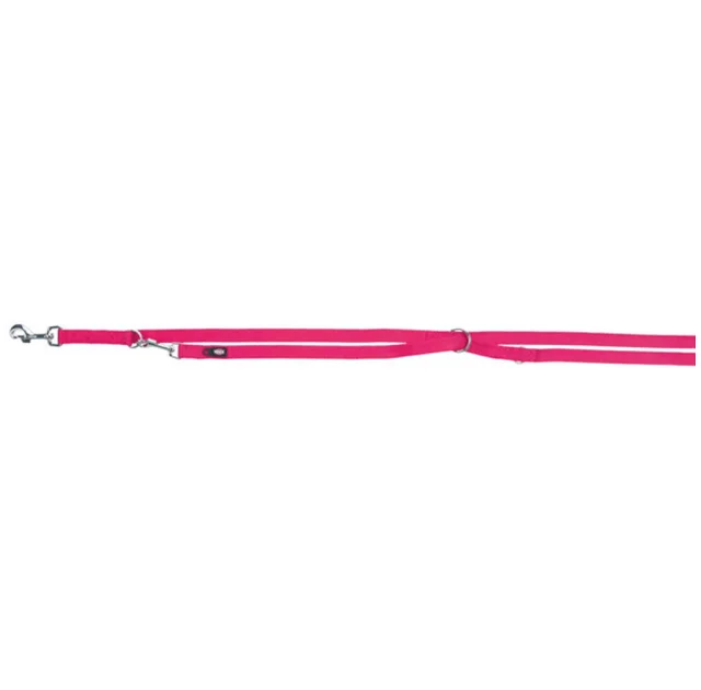 Повідець-перестібка Trixie Premium Adjustable Lead двошаровий для собак, розмір XS, 2 м/10 мм, фуксія