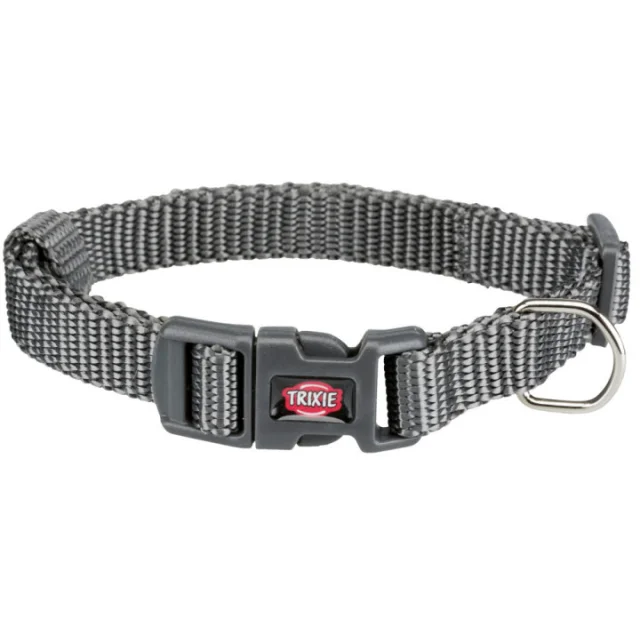 Ошейник Trixie Premium для собак, 40-65 см х 25 мм, L-XL, графит