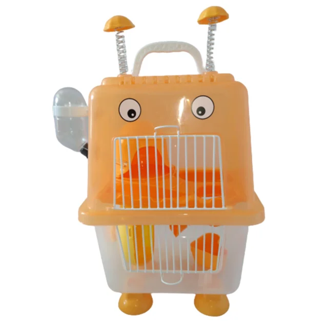 Клітка для хом'яка AnimAll Robotic, 20.7x19x36 см, помаранчева