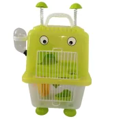 Клітка для хом'яка AnimAll Robotic, 20.7x19x36 см, салатова