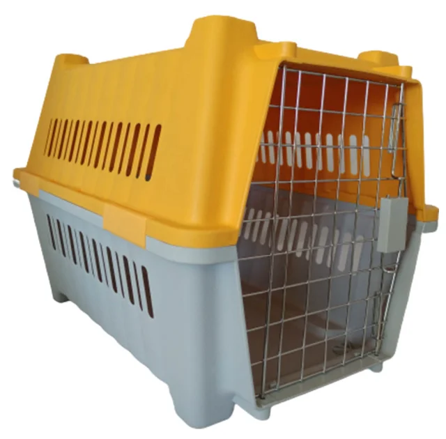 Переноска AnimAll P 784 для котів і собак, помаранчева, 58×40×43 см