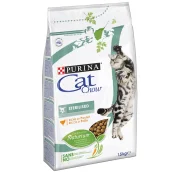 Сухий корм Purina Cat Chow Sterilised для стерилізованих котів, з куркою, 1.5 кг