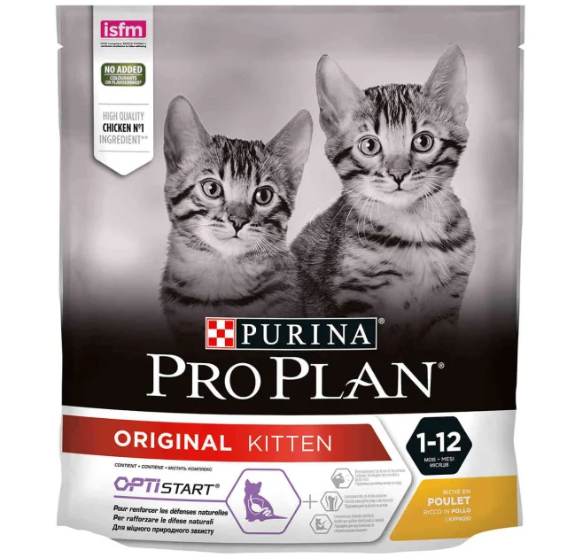 Сухий корм Purina Pro Plan Original Kitten для кошенят, з куркою, 400 г