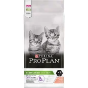Сухий корм Purina Pro Plan Sterilised Kitten для стерилізованих кошенят, з лососем, 10 кг