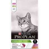 Сухой корм Purina Pro Plan Sterilised Adult для стерилизованных кошек, с уткой и печенью, 10 кг
