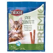 Лакомство Trixie Quadro-Sticks палочки с печенью и птицей, для кошек, 5 шт, 25 г