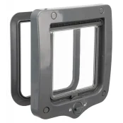 Дверцята Trixie 2-Way Flap Door для кішок і дрібних собак, сірий