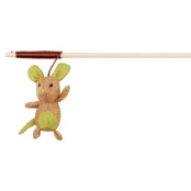 Игрушка Trixie удочка с мышкой из джута, для кошек, 40 см