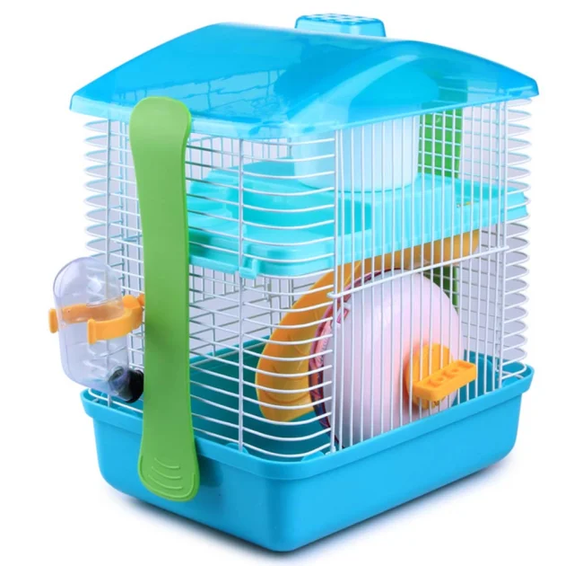 Клітка для хом'яка AnimAll P-679, 28.5×19.5×27 см, бірюзова